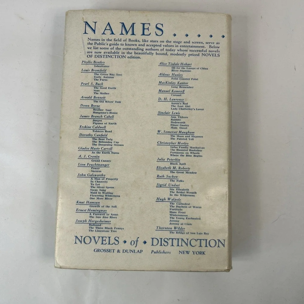 The Shipbuilders A Novel By George Blake 1936 Second Printing Read